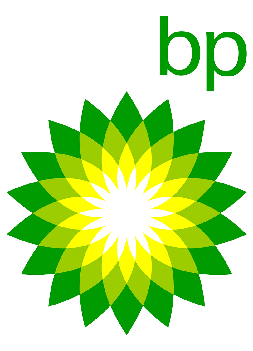 Logo for BP, a client of AquaTerra